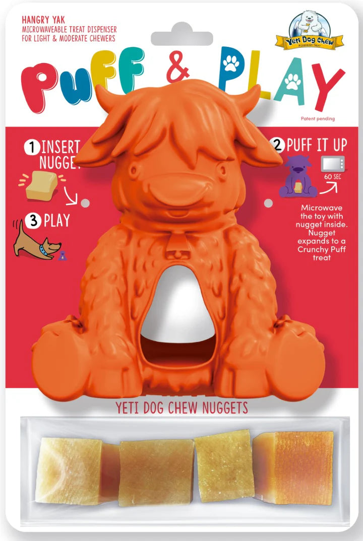 Yeti Hangry Puff &amp; Play Toy