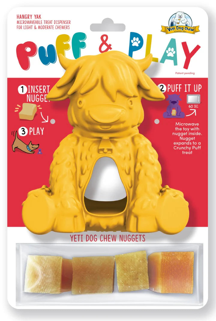 Yeti Hangry Puff &amp; Play Toy