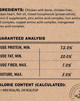 Vital Essentials Freeze-Dried Raw Protein Chicken Crunchy Nibs Cat Food