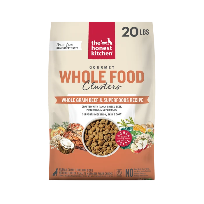 The Honest Kitchen Whole Grain Beef &amp; Oat Whole Food Clusters