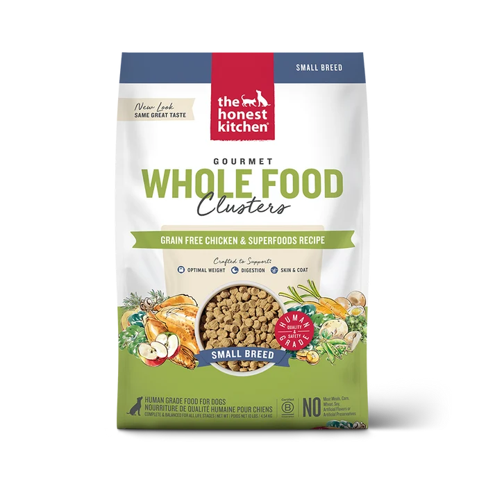 The Honest Kitchen Grain Free Chicken Whole Food Clusters for Small Breeds