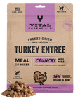 Vital Essentials Freeze-Dried Raw Protein Turkey Crunchy Nibs Cat Food