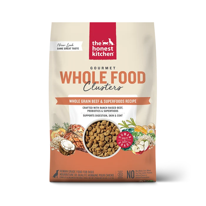 The Honest Kitchen Whole Grain Beef &amp; Oat Whole Food Clusters