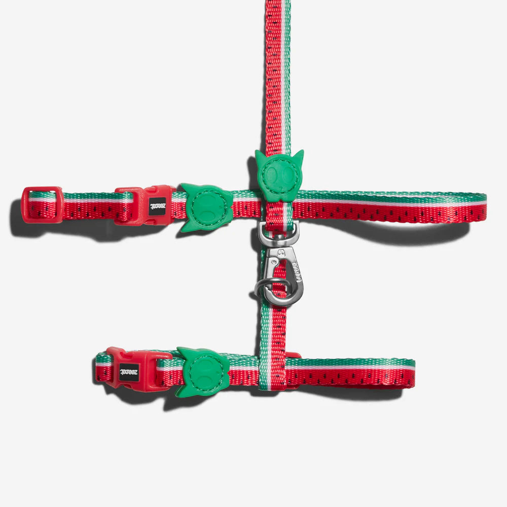 Zee.Dog Cat Harness with Leash - Lola