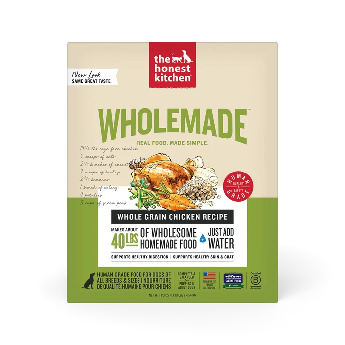 The Honest Kitchen Wholemade Whole Grain Chicken Dehydrated Food