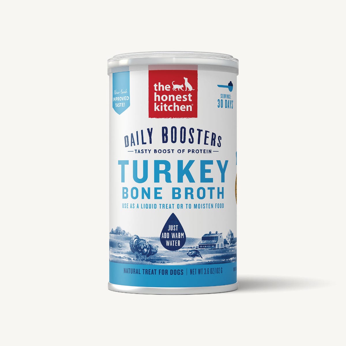 The Honest Kitchen Instant Bone Broth - Turkey & Turmeric