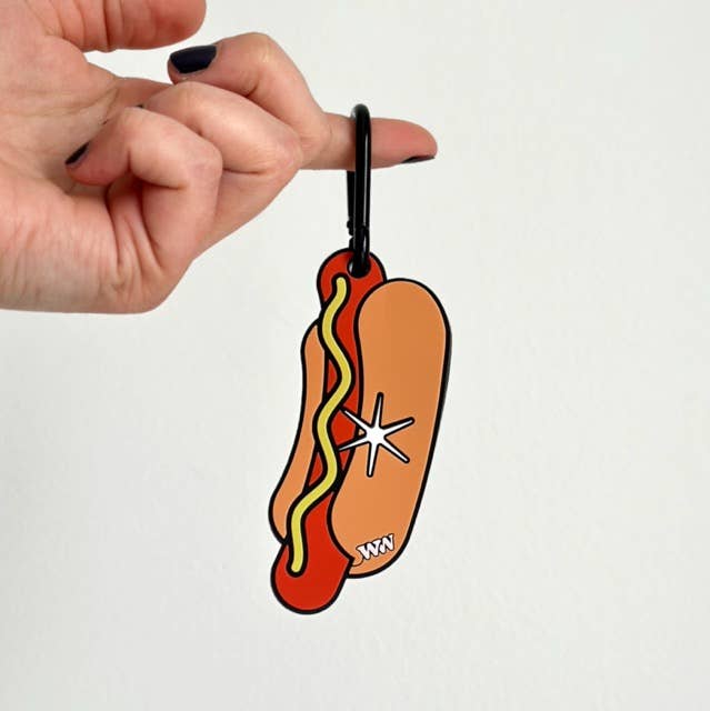 Woof &amp; Wonder - TIKTOK VIRAL: Hot Dog Poopy Loop Dog Waste Bag Holder