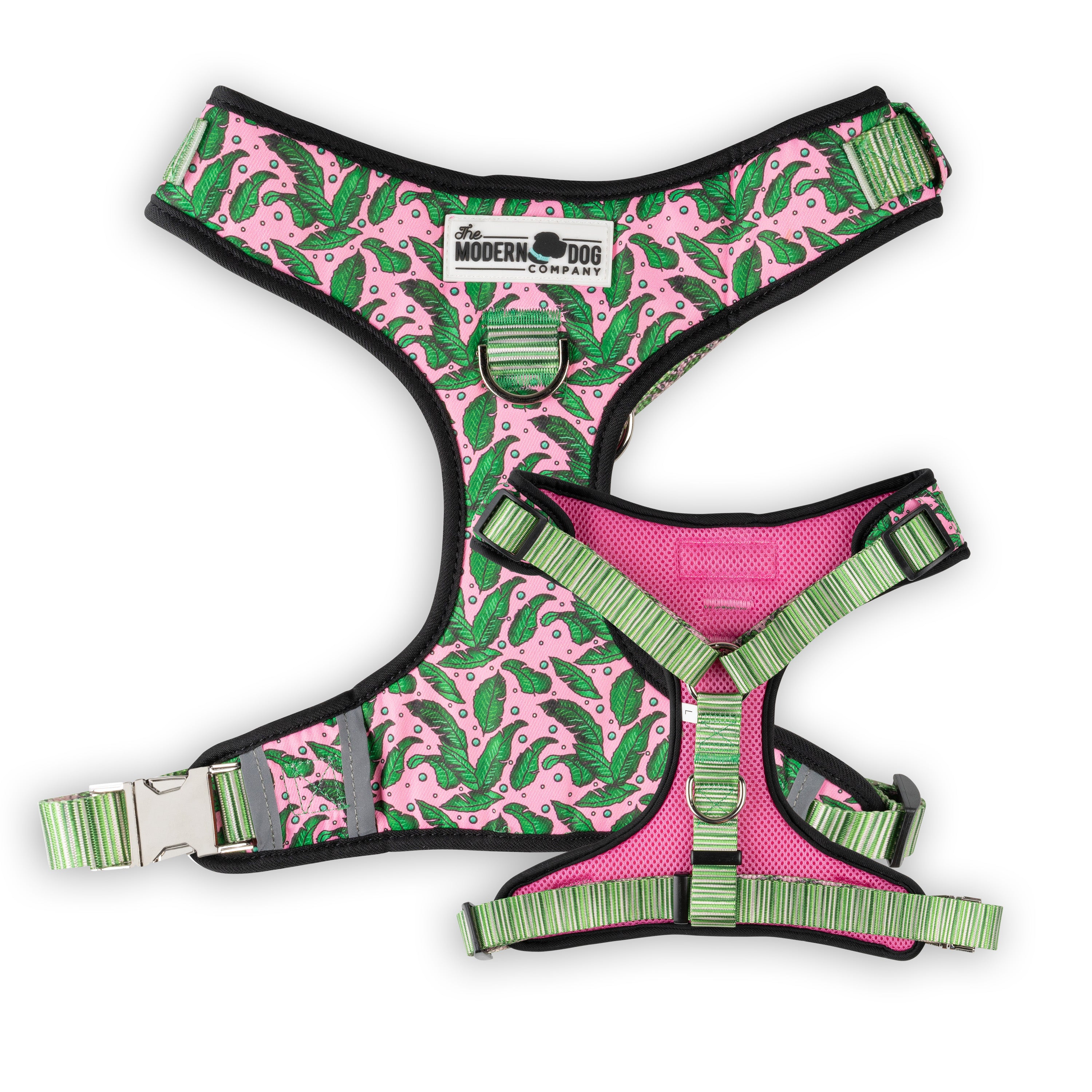 The Modern Dog Company - Pink Tropics Harness