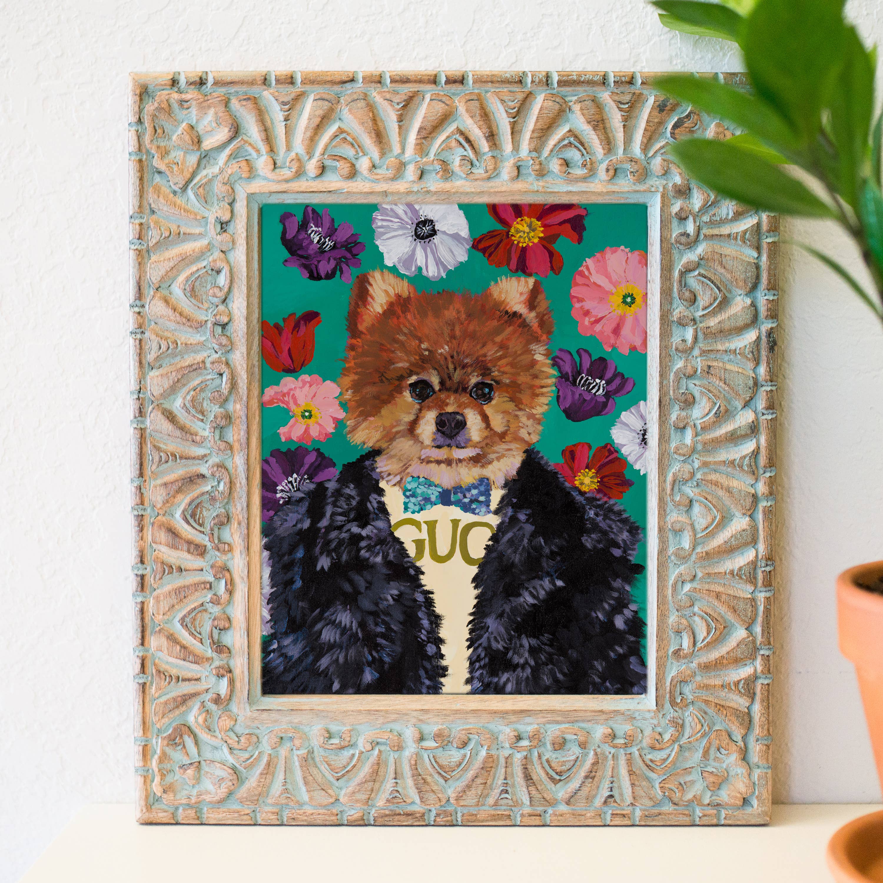 The Stationery Bakery - 8'' x 10'' Fabulous Pomeranian print