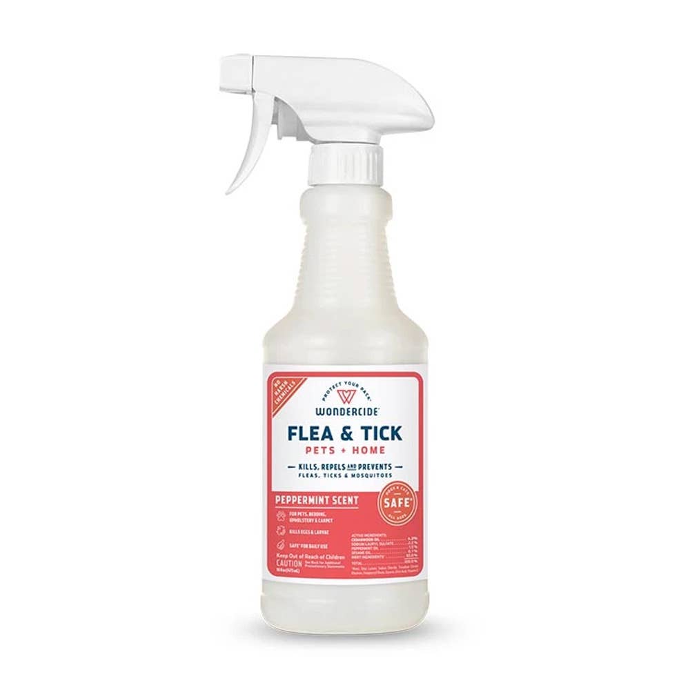 Wondercide Peppermint Flea/Tick/Mosquito Spray - 16 oz