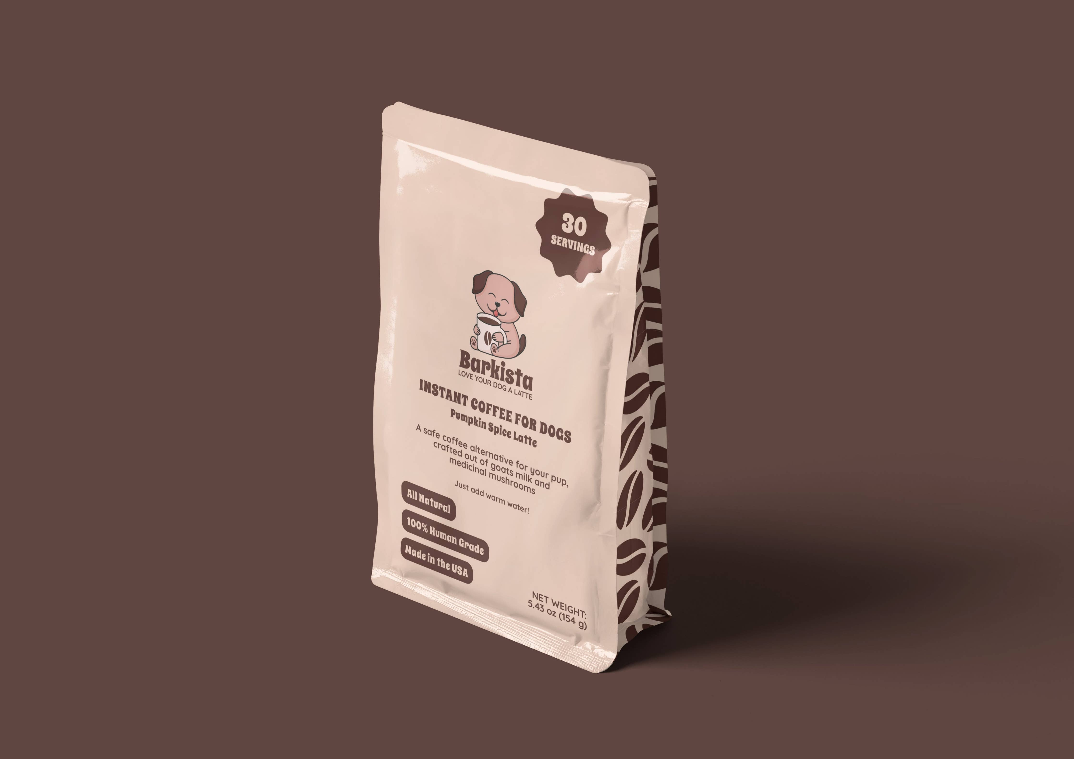 Barkista - Pumpkin Spice Latte Instant Dog Coffee