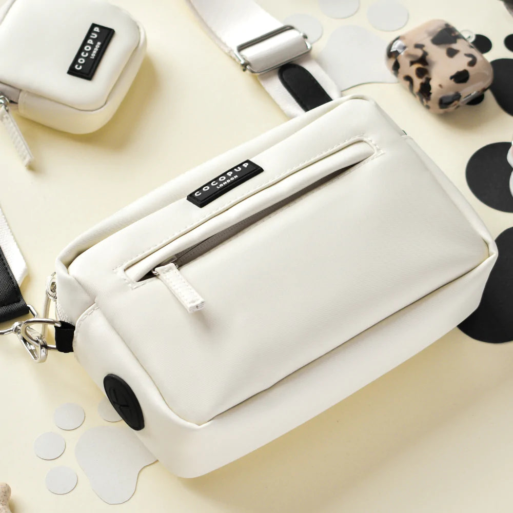 Cocopup London - Oyster White Dog Walking Bag