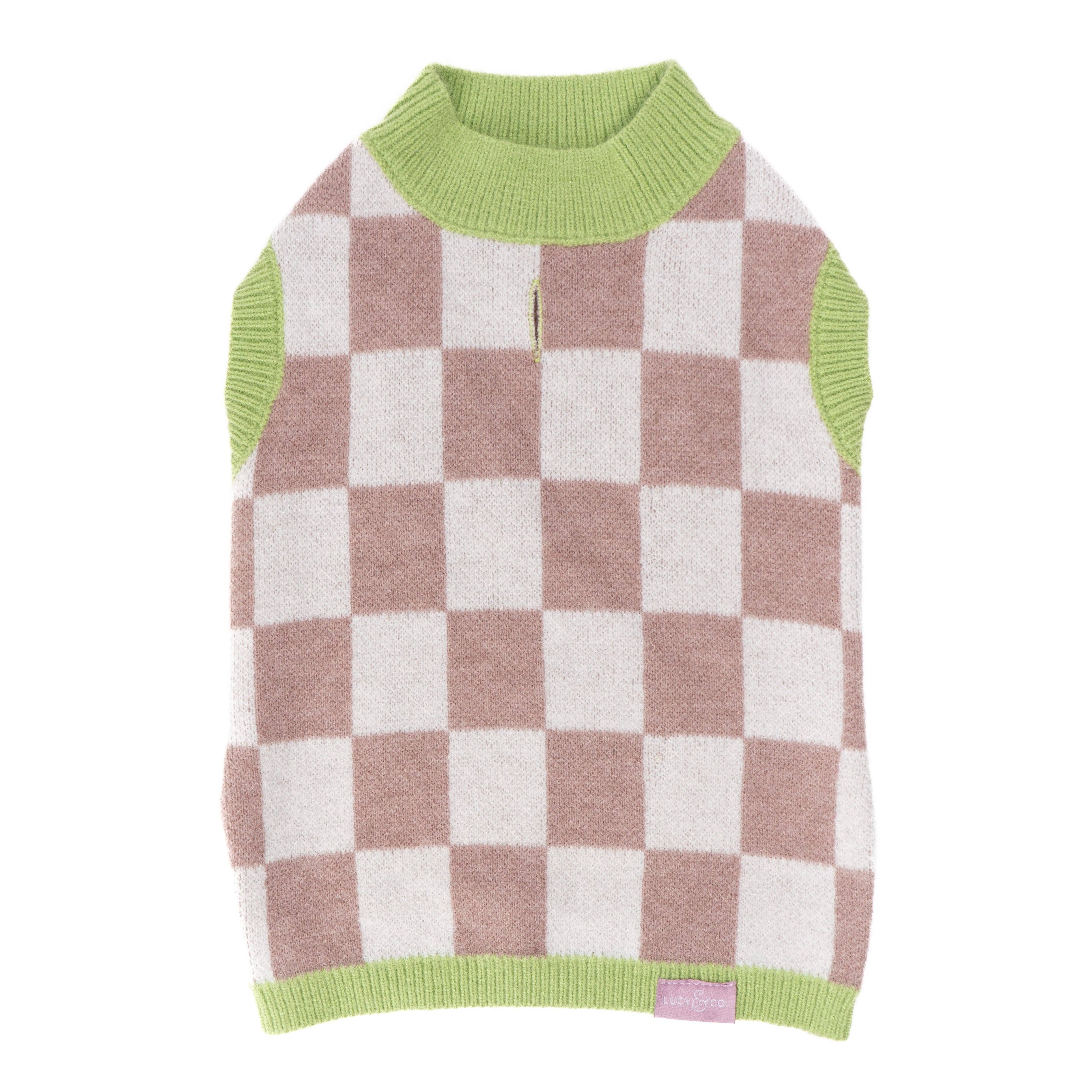 Lucy & Co. The Checked Out Sweater