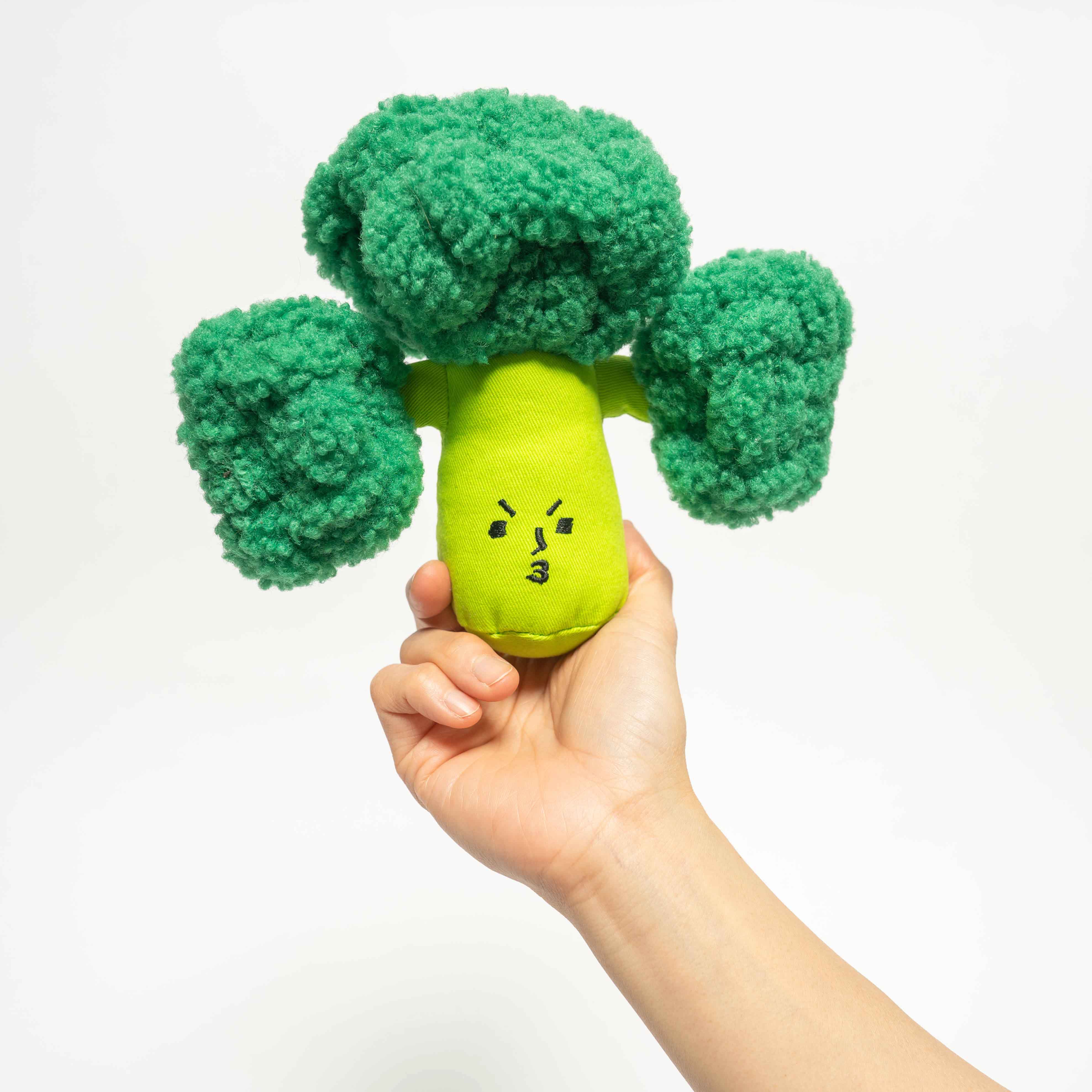 the furryfolks - Broccoli Nosework Toy