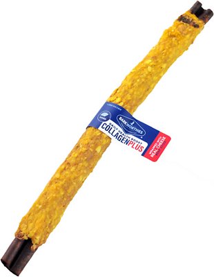 Barkworthies 12-inch Collagen Wrapped w/ Real Cheese Beef Stick