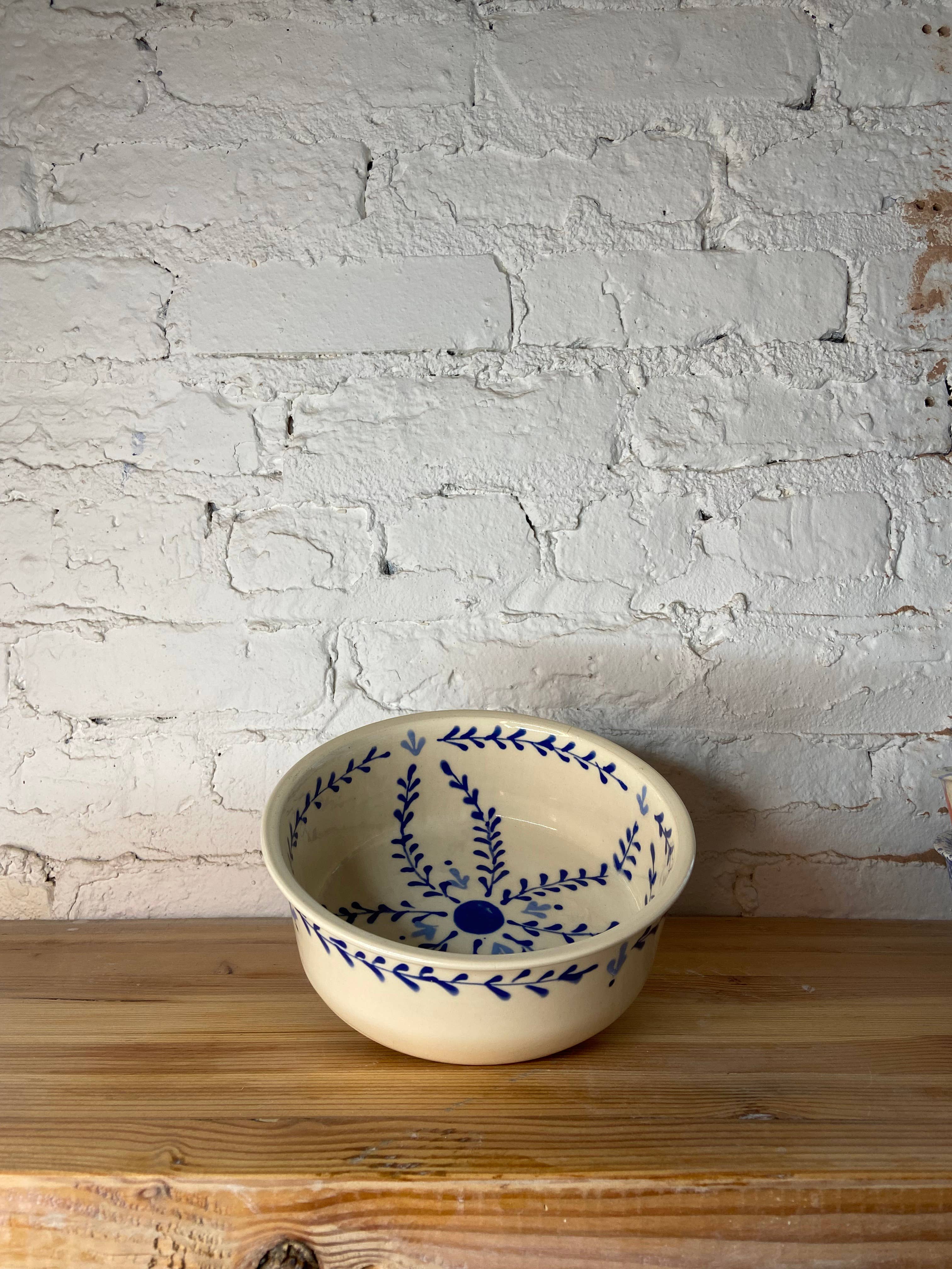 Rise and Shine Ceramics - Dog Bowl: Wildflower