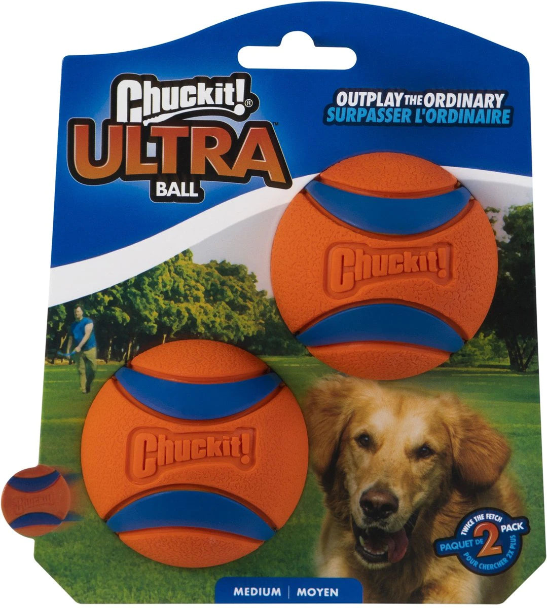 Chuckit! Ultra Rubber Balls - Medium