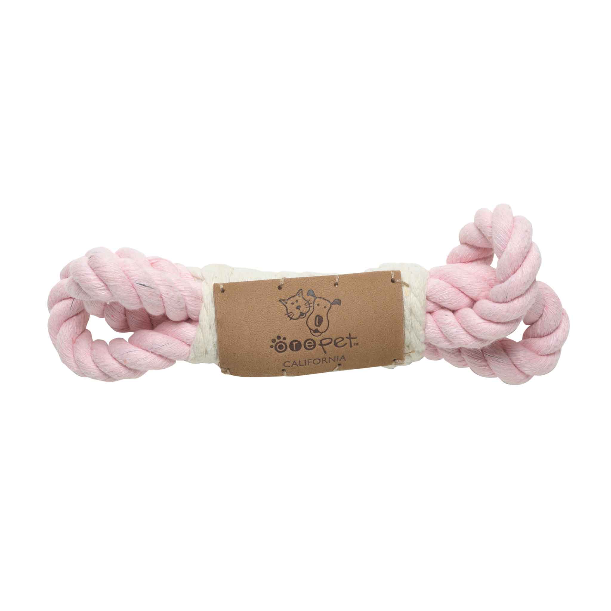 Speckle & Spot  by Ore’ Originals - Mini Loop Dog Toy | Pink Mist