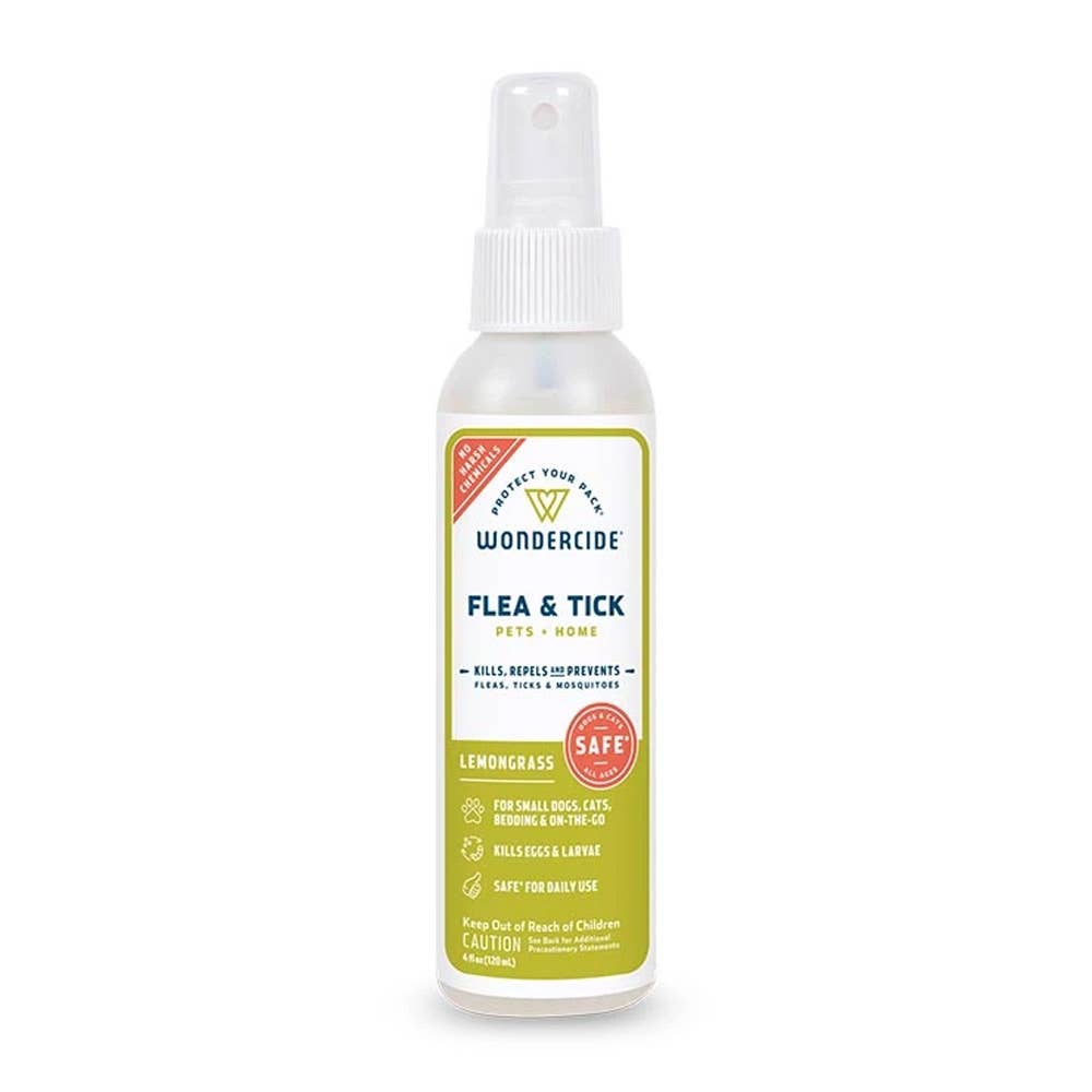 Wondercide Lemongrass Flea/Tick/Mosquito Spray - 4 oz