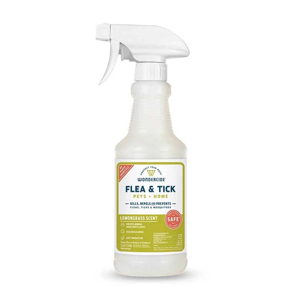 Wondercide Lemongrass Flea/Tick/Mosquito Spray - 16 oz