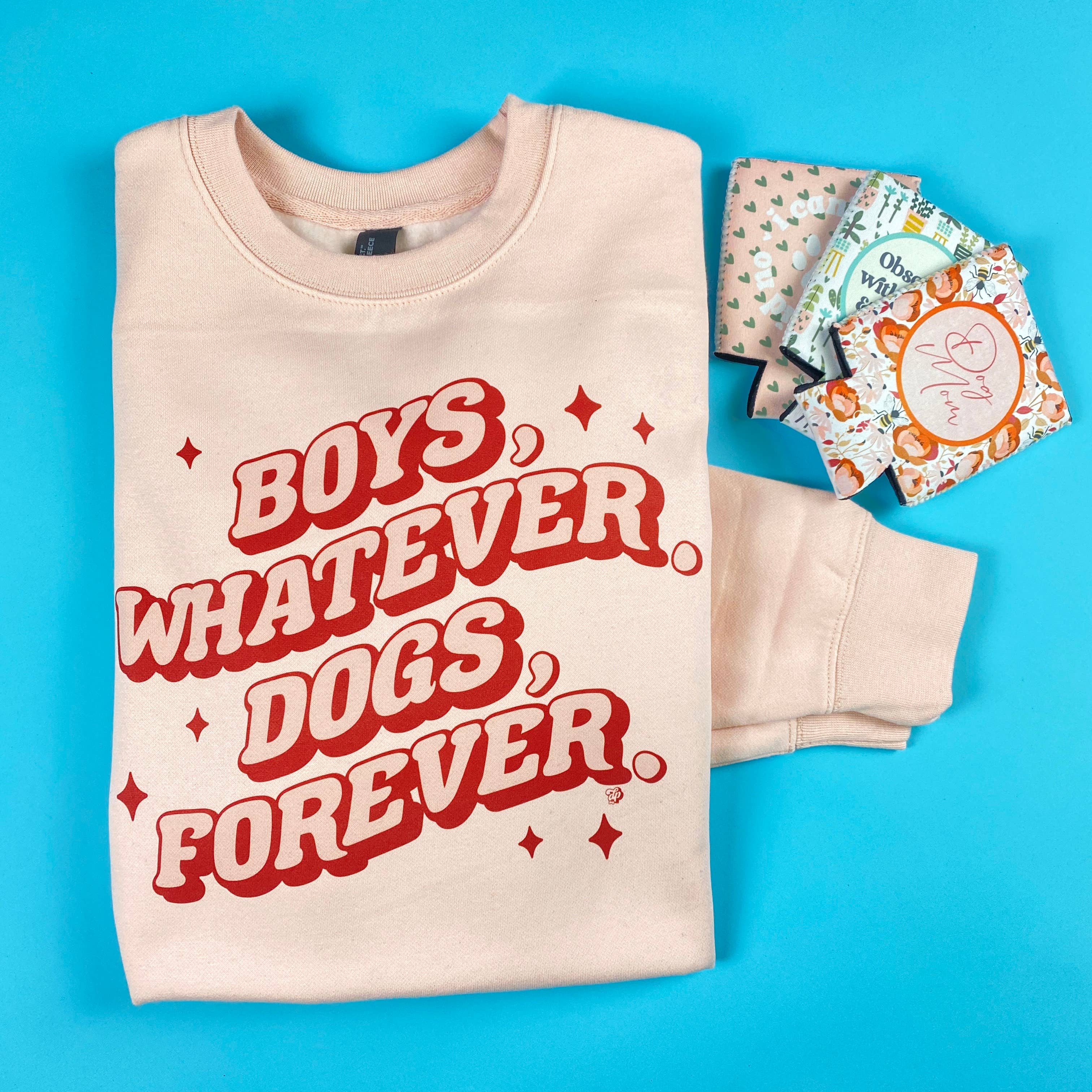 The Dapper Paw - Retro Wave Dogs Forever (Sweatshirt or Tee) | DP1135