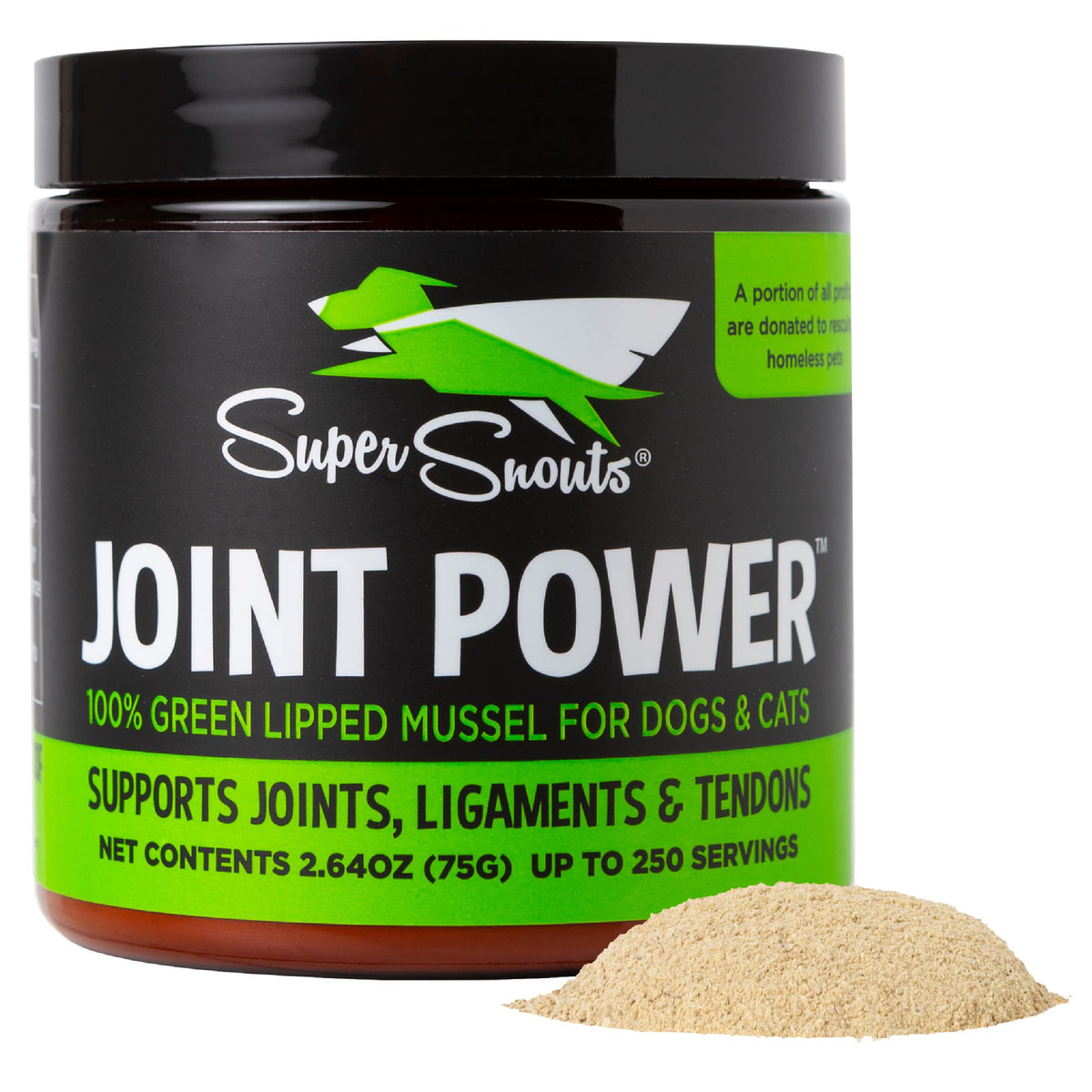 Super Snouts Green Lipped Mussel Joint Powder – The Modern Dog Company ...