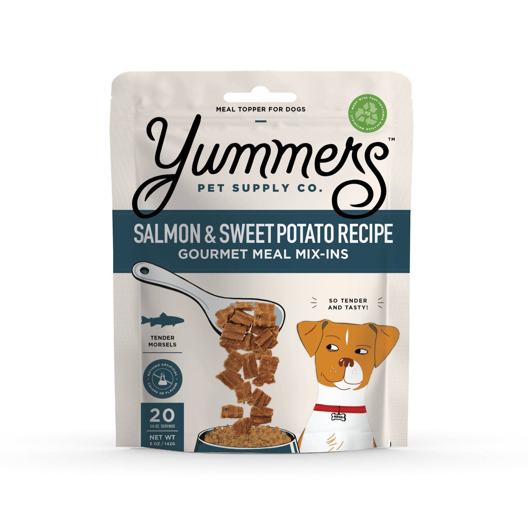 Yummers - Salmon & Sweet Potato Recipe Gourmet Meal Mix-in for Dogs, 5 oz.