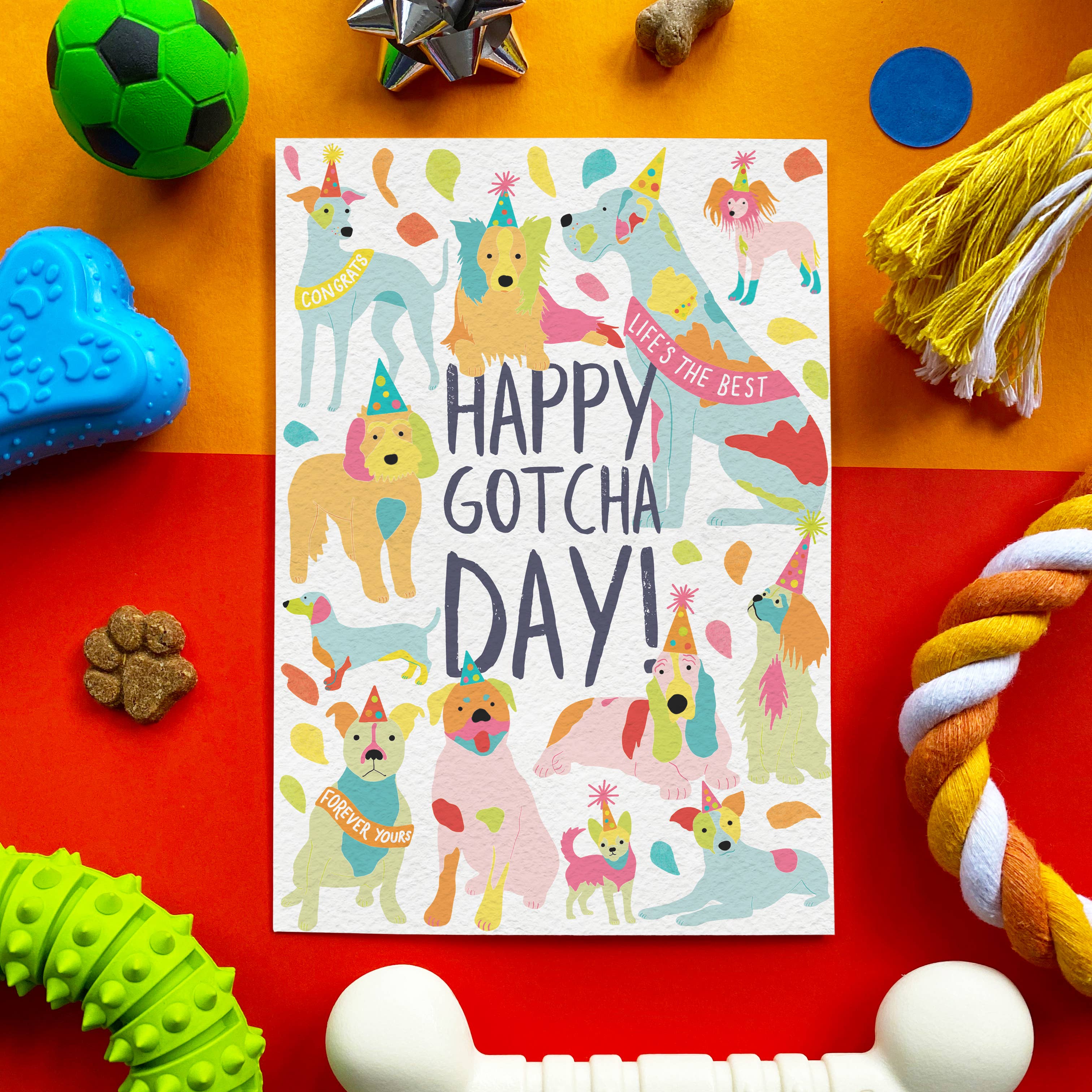 Scoff Paper - Scoff Paper - Edible Gotcha Day Card For Dogs