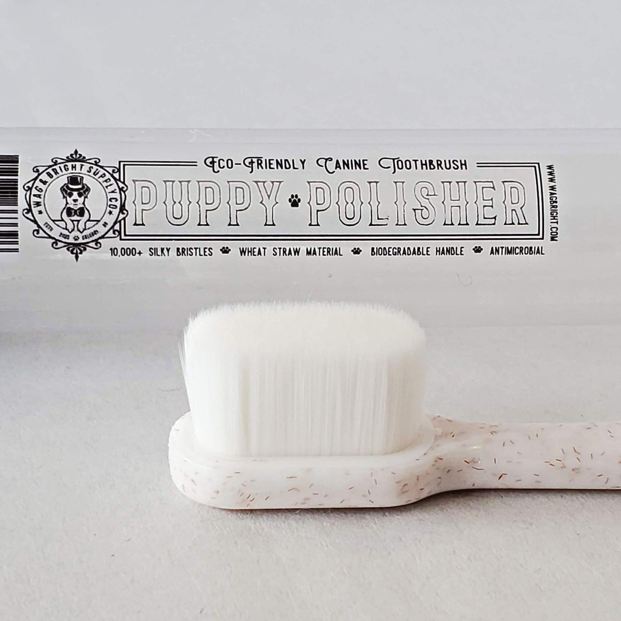 Wag & Bright Polisher Biodegradable Tooth Brush