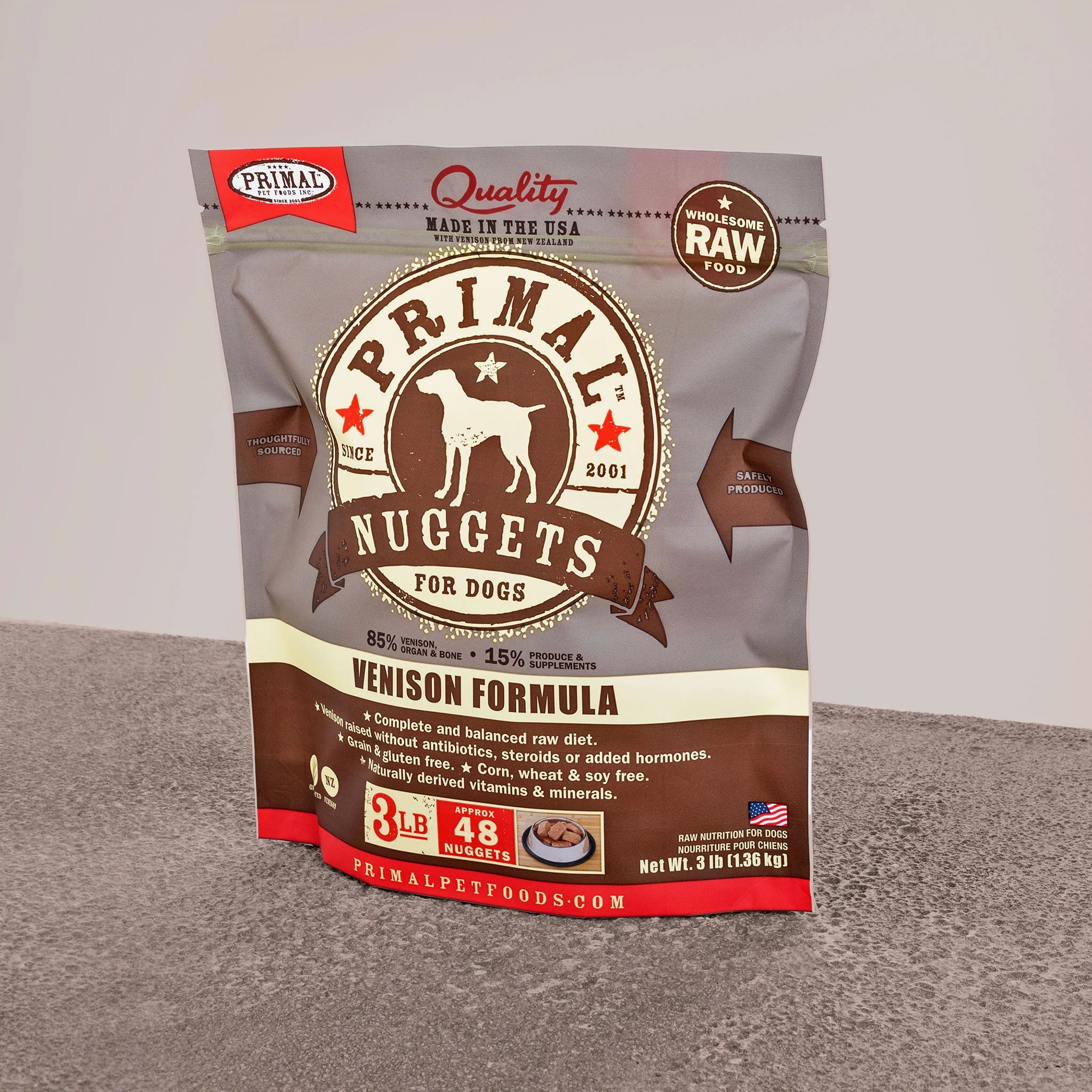 Primal Frozen Nuggets 3lb The Modern Dog Company Store