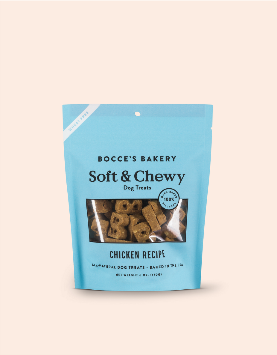Bocce Bakery Basics Soft Chewy Chicken 6oz The Modern Dog