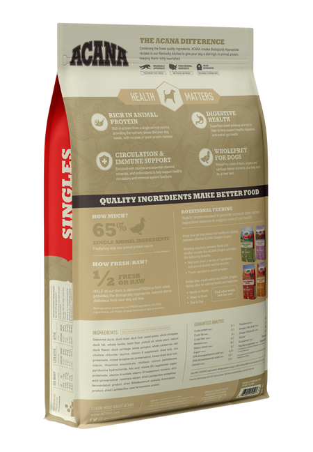 Acana Duck Pear Recipe The Modern Dog Company Store