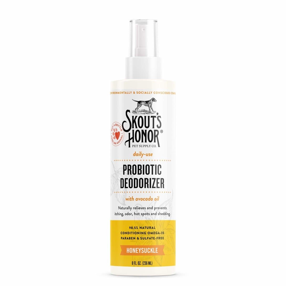 Skout's Honor - Probiotic Deodorizer for Dogs & Cats