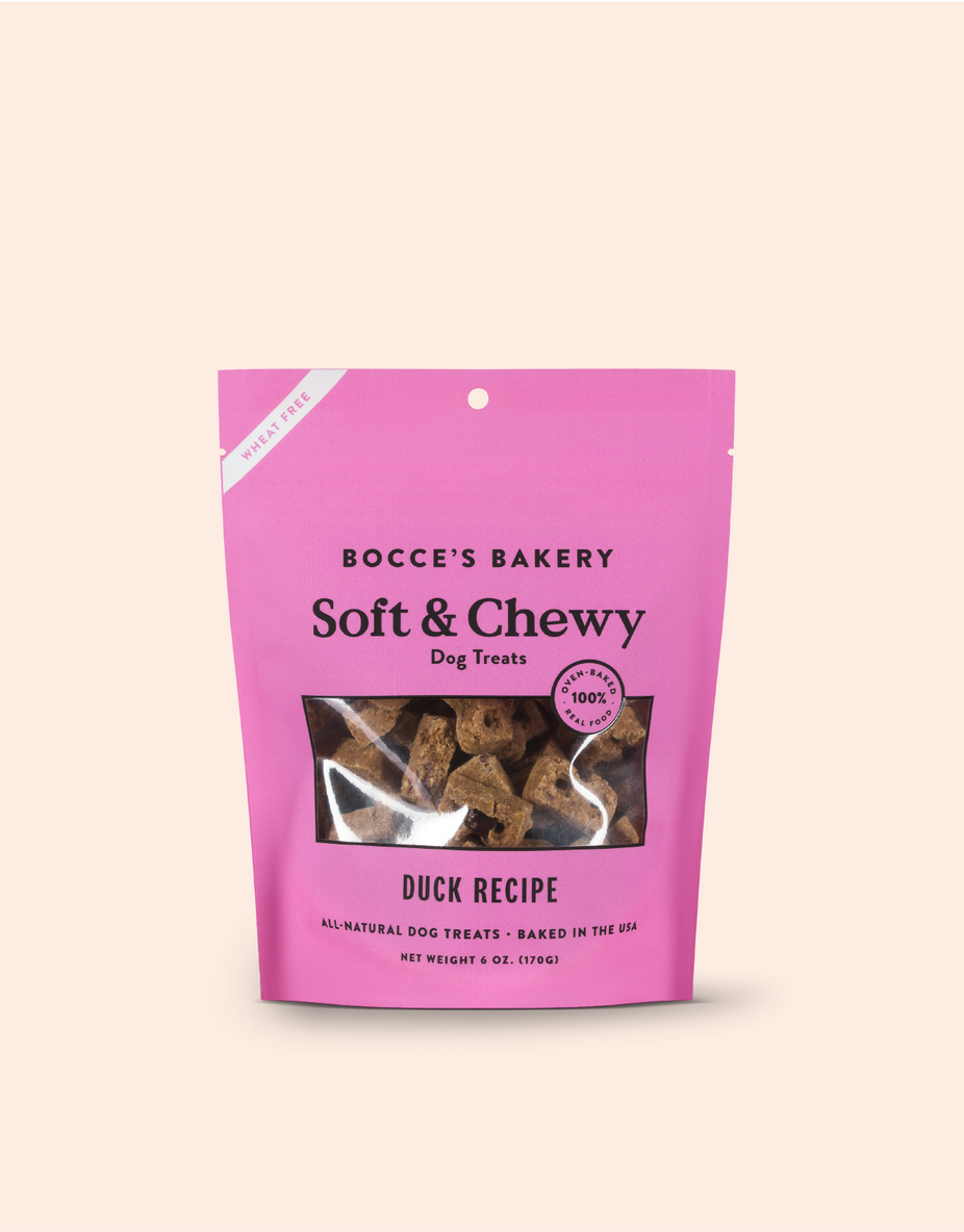 Bocce Bakery Basics Soft Chewy Duck 6oz