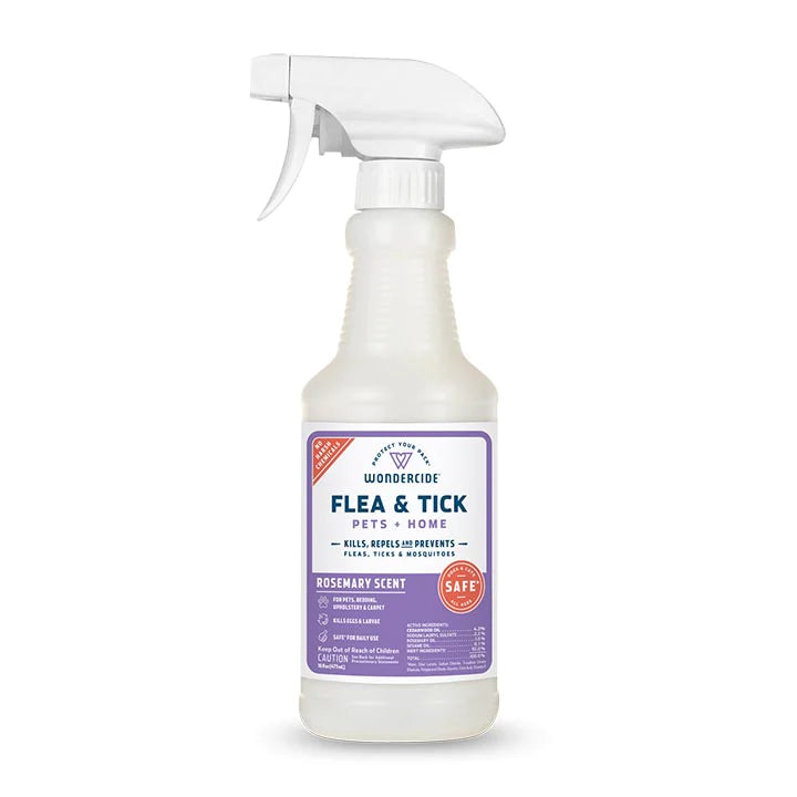 Wondercide Rosemary Flea/Tick/Mosquito Spray - 16 oz