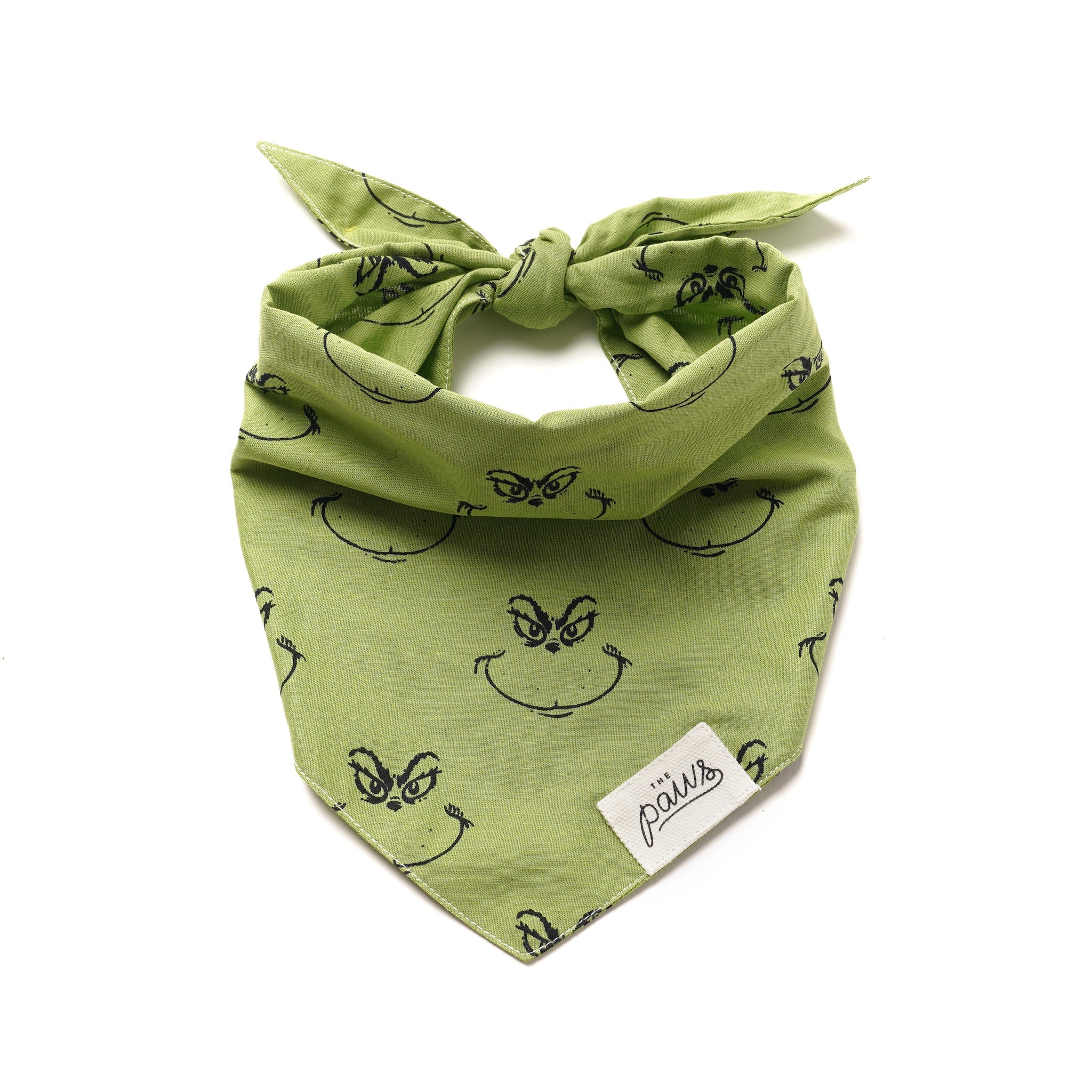 The Paws - Grinch Bandana