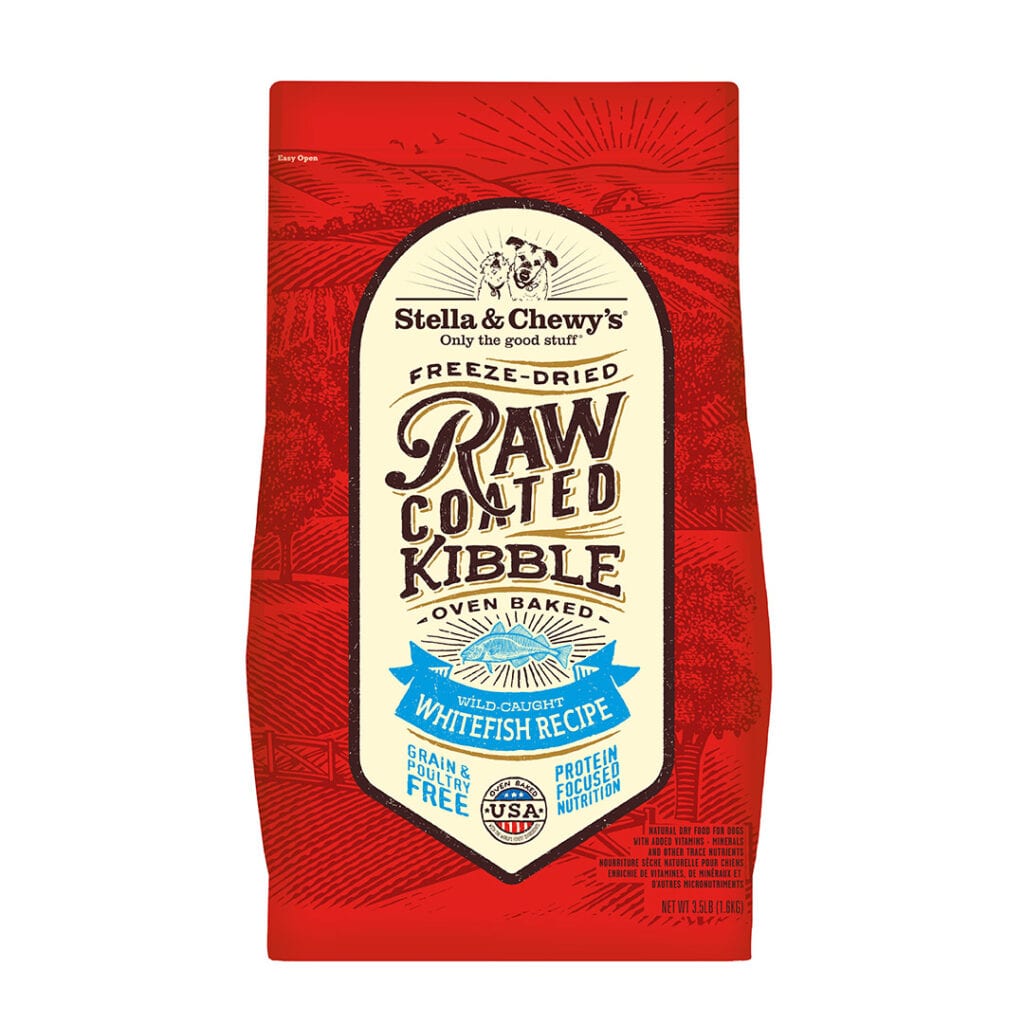 Stella & Chewy's Raw Coated Whitefish Kibble
