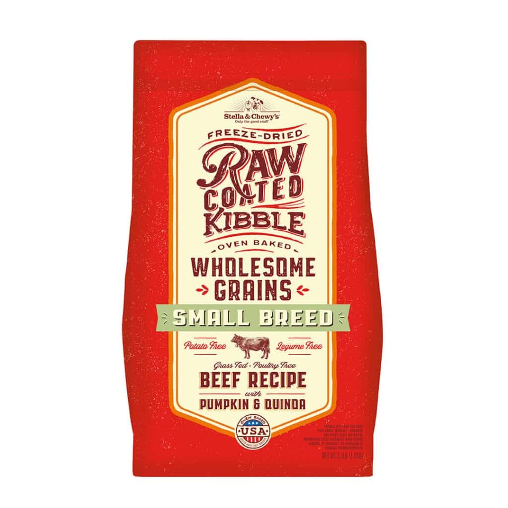 Stella & Chewy's Raw Coated Small Breed Beef - Wholesome Grains