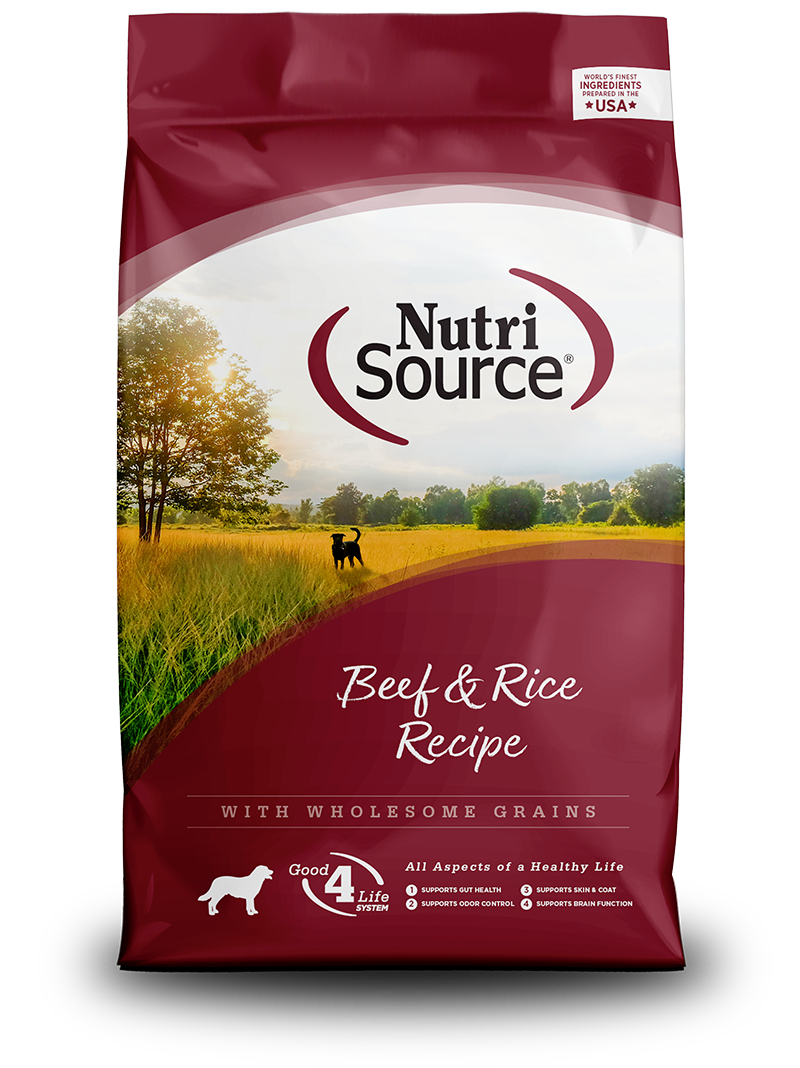 Nutrisource Adult Beef & Brown Rice