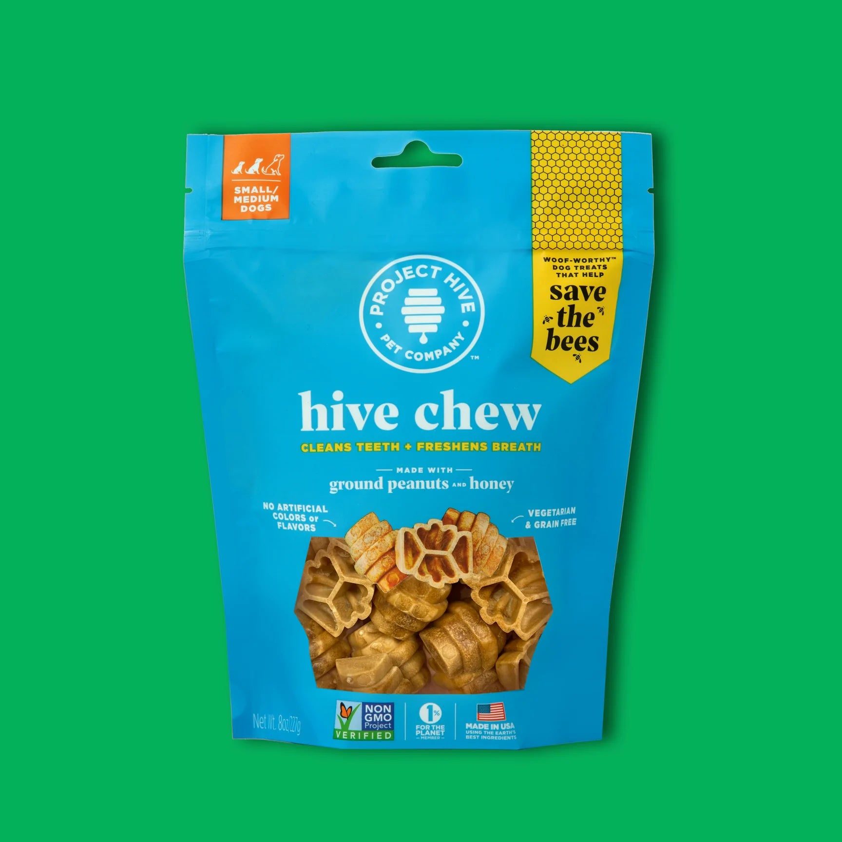 Project Hive Peanut & Honey Hive Treat - Small