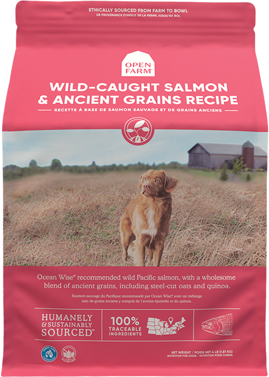 Open Farm Ancient Grain Dog Food - Salmon