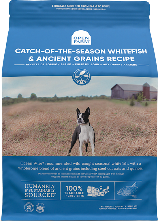 Open Farm Ancient Grain Dog Food - Whitefish