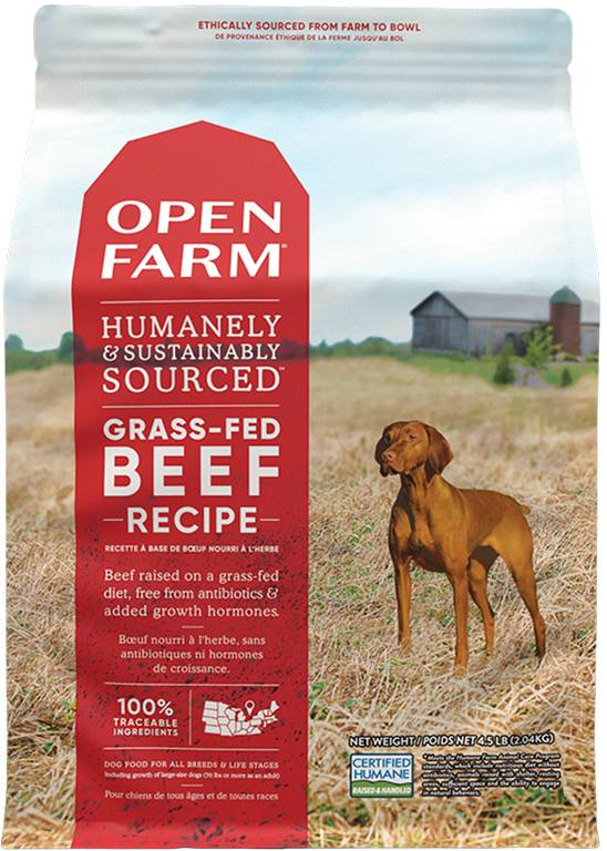 Open Farm Grass-Fed Dog Food - Beef Recipe