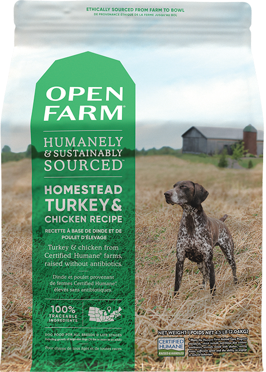 Certified humane online dog food