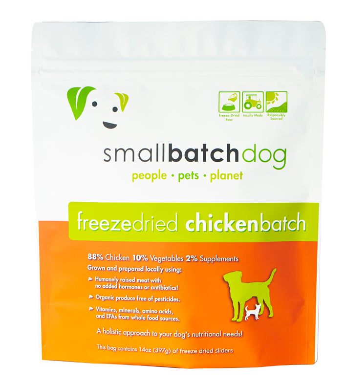 Small Batch Freeze Dried Sliders -  Chicken 14oz