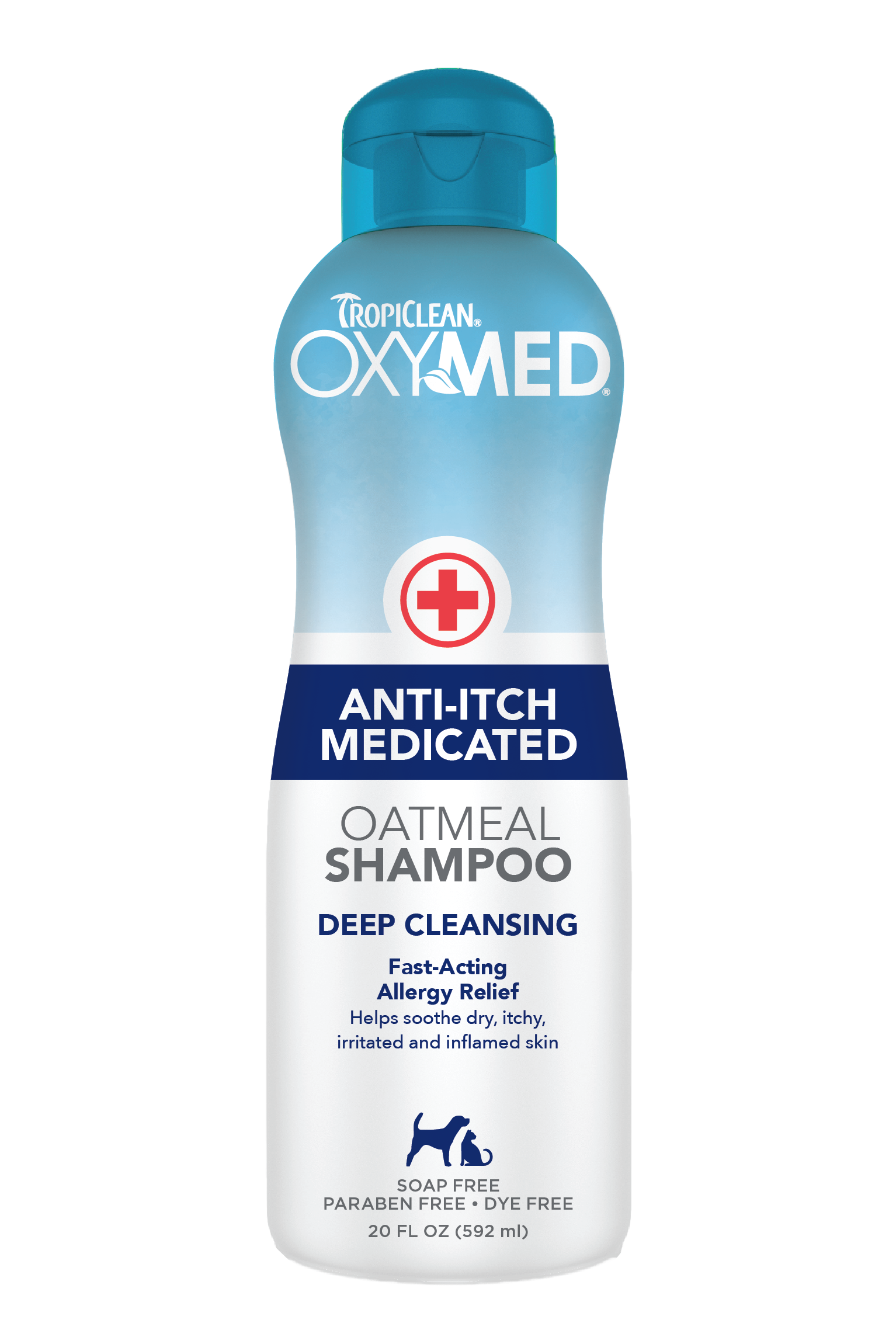 Tropiclean Oxymed Anti-Itch Medicated Deep Cleansing Shampoo
