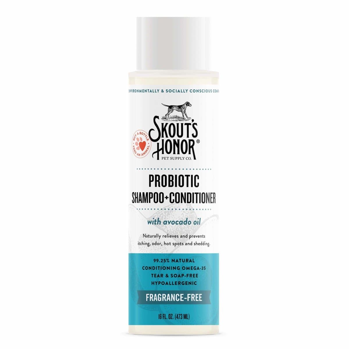 Skout's Honor - Probiotic Shampoo + Conditioner For Dogs + Cats