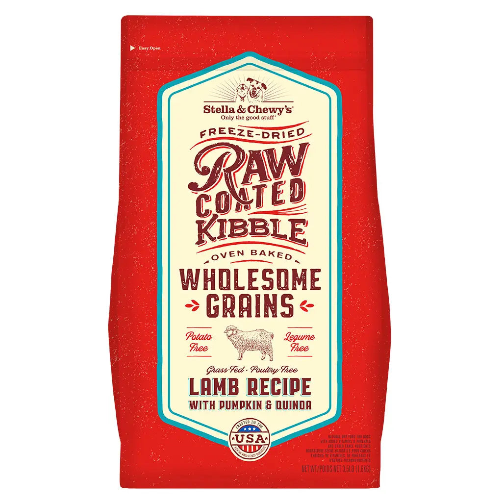 Stella & Chewy's Raw Coated Wholesome Grains - Lamb