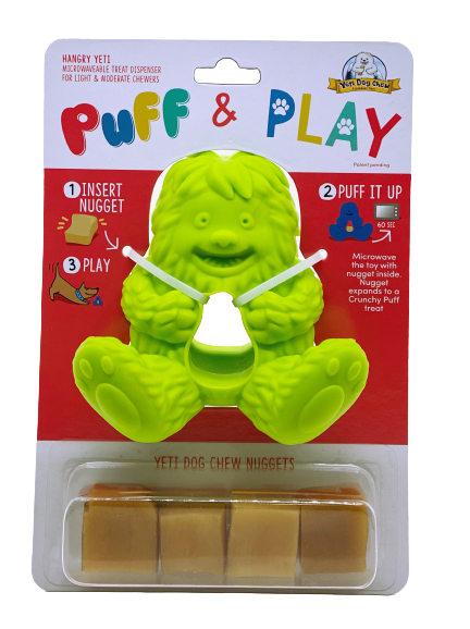 Yeti Hangry Puff &amp; Play Toy