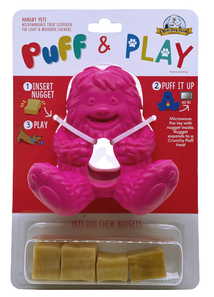 Yeti Hangry Puff & Play Toy